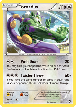 Tornadus — XY - Furious Fists