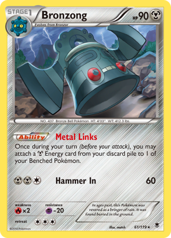 Bronzong — XY - Phantom Forces