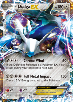 Dialga EX — XY - Phantom Forces