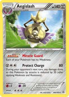 Aegislash — XY - Primal Clash