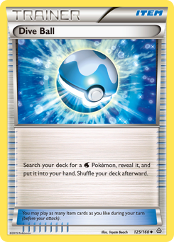Dive Ball — XY - Primal Clash