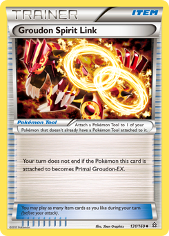 Groudon Spirit Link — XY - Primal Clash
