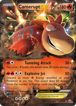Camerupt EX — XY - Primal Clash