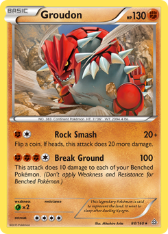 Groudon — XY - Primal Clash