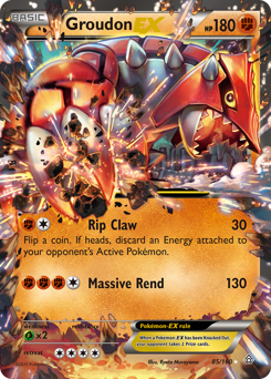 Groudon EX — XY - Primal Clash