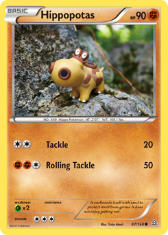 Hippopotas — XY - Primal Clash