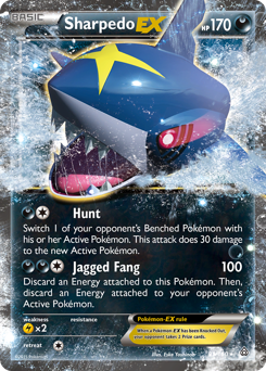 Sharpedo EX — XY - Primal Clash