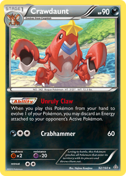 Crawdaunt — XY - Primal Clash