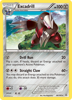 Excadrill — XY - Primal Clash