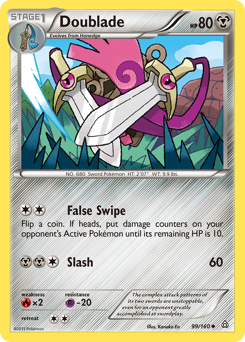 Doublade — XY - Primal Clash