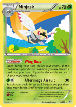 Ninjask — XY - Roaring Skies