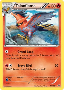Talonflame — XY - Roaring Skies