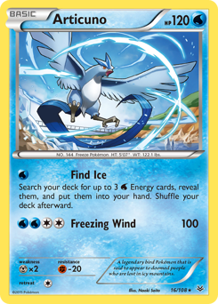 Articuno (16) — XY - Roaring Skies