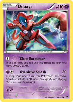 Deoxys — XY - Roaring Skies