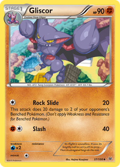 Gliscor — XY - Roaring Skies