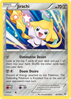 Jirachi card art