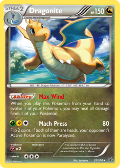 Dragonite (51) card art