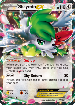 Shaymin EX — XY - Roaring Skies