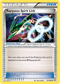 Rayquaza Spirit Link — XY - Roaring Skies