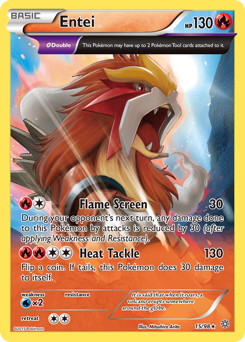 Entei (15) card art