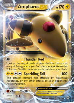 Ampharos EX — XY - Ancient Origins