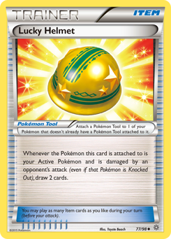 Lucky Helmet card art