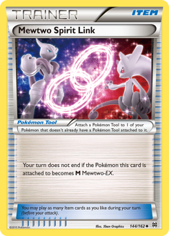 Mewtwo Spirit Link card art