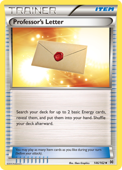 Professor's Letter — XY - BREAKthrough