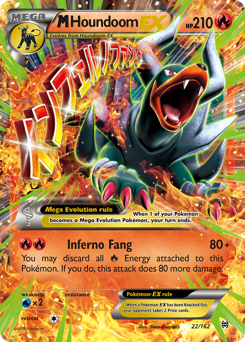 M Houndoom EX card art