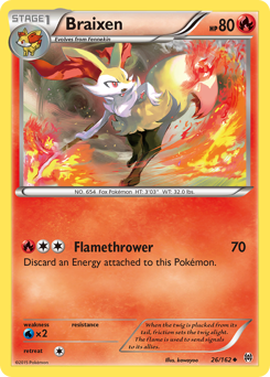 Braixen — XY - BREAKthrough
