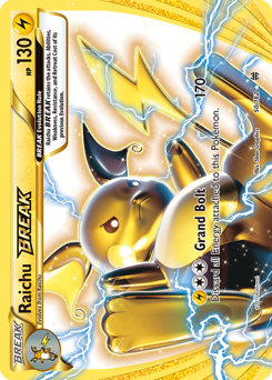 Raichu BREAK — XY - BREAKthrough