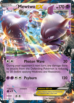 Mewtwo EX (61) card art