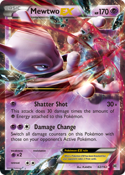 Mewtwo EX (62) card art