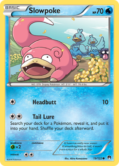 Slowpoke card art