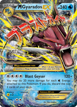 M Gyarados EX card art