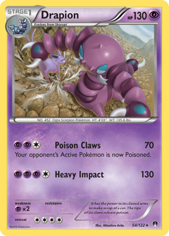Drapion — XY - BREAKpoint