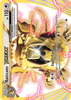 Raticate BREAK — XY - BREAKpoint