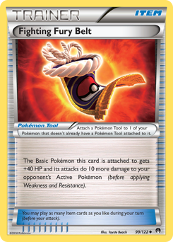 Fighting Fury Belt — XY - BREAKpoint