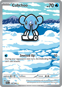 Cubchoo - 109/086 card art