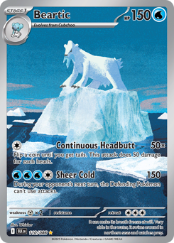 Beartic - 110/086 card art