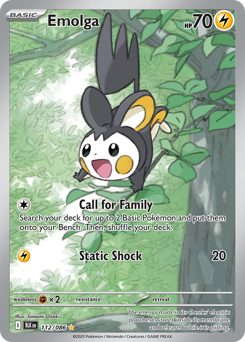 Emolga - 112/086 card art