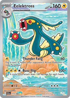 Eelektross - 115/086 card art