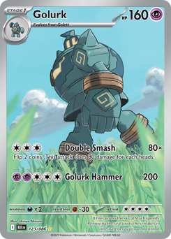 Golurk - 123/086 card art