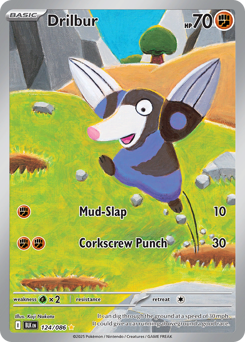 Drilbur - 124/086 card art
