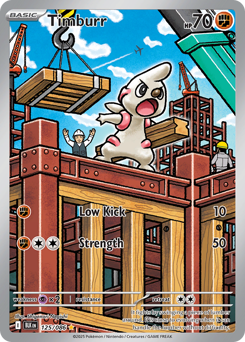 Timburr - 125/086 card art