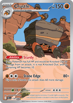 Crustle - 130/086 card art