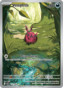Venipede - 132/086 card art