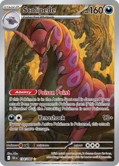 Scolipede - 134/086 card art