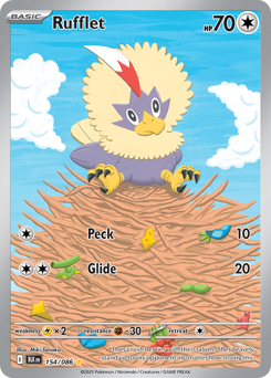Rufflet - 154/086 card art