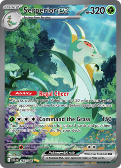 Serperior ex - 164/086 card art